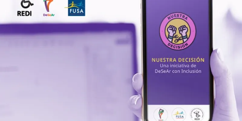 'Nuestra decisión' una herramienta pensada con perspectiva de género y enfocada a la discapacidad.