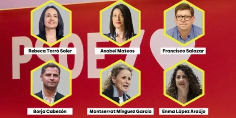 Así queda la nueva cúpula del PSOE