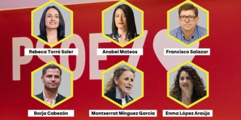 Así queda la nueva cúpula del PSOE