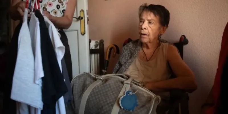 Maricarmen, la mujer de 87 años que fue desahuciada de su casa el pasado 23 de septiembre