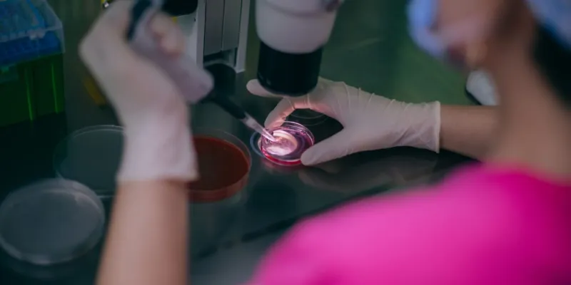 Investigadora de reproducción asistida 