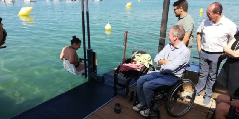 Acceso al agua personas con movilidad reducida