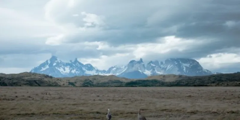 Paisaje en la Patagonia
