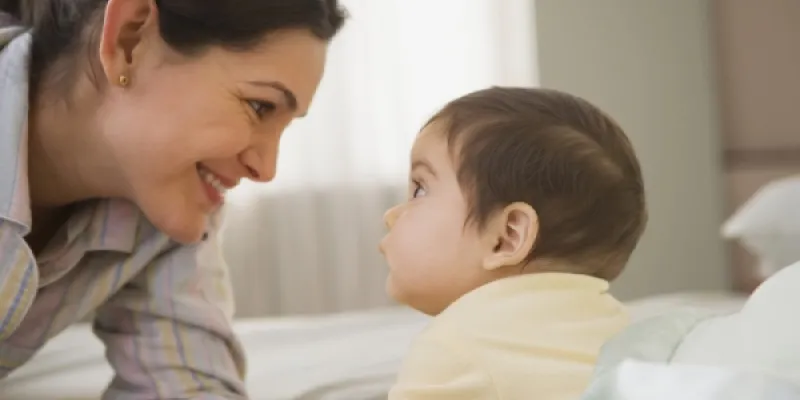 Madre con su hijo