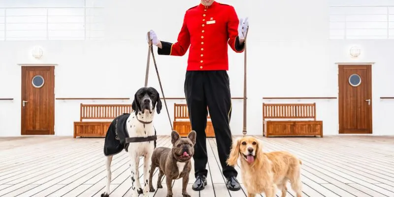 Primer crucero para perros