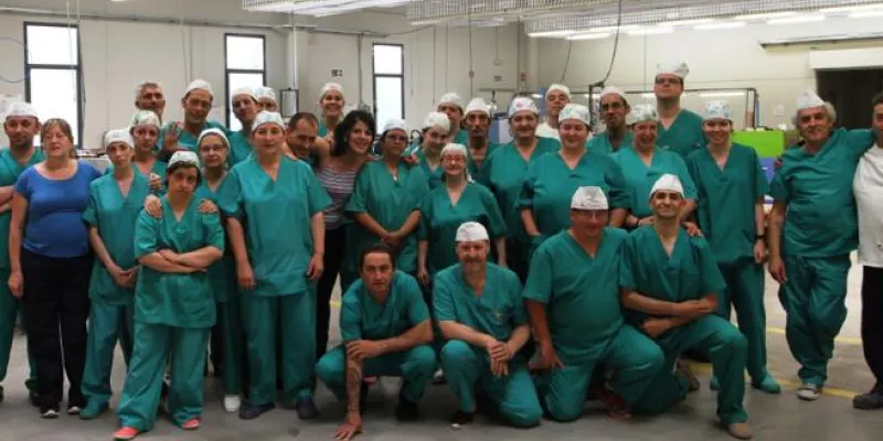 Trabajadores de la Fundación 1 en Alcalá