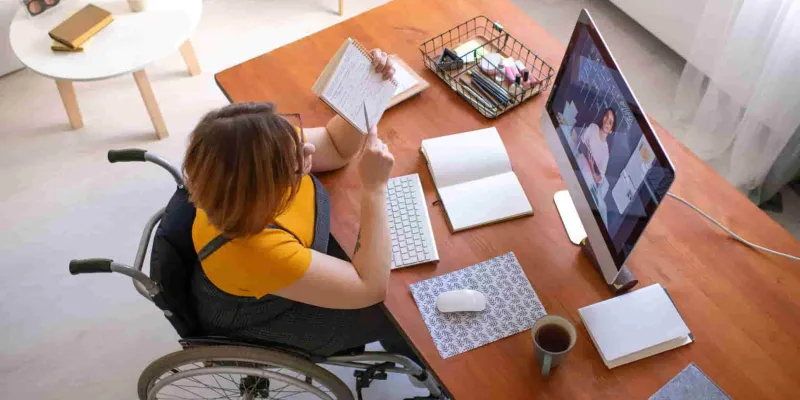 Las personas con discapacidad temen el trabajo online