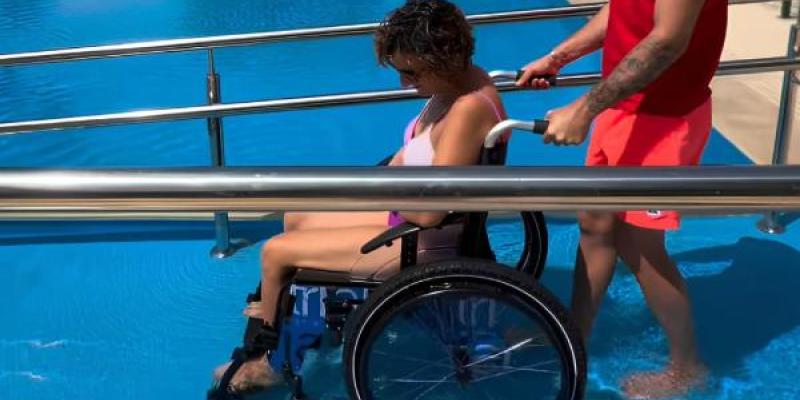 Piscinas accesibles en Extremadura
