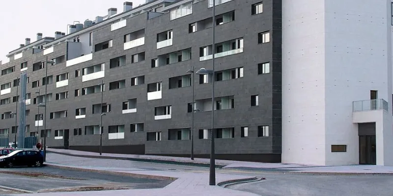 Edificio de pisos protegidos