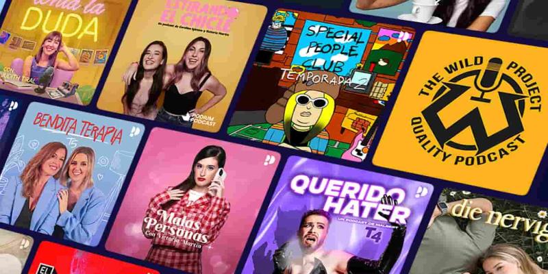 Imagen de podcasts conocidos/Podimo Podimo y su auge en el mundo del podcast