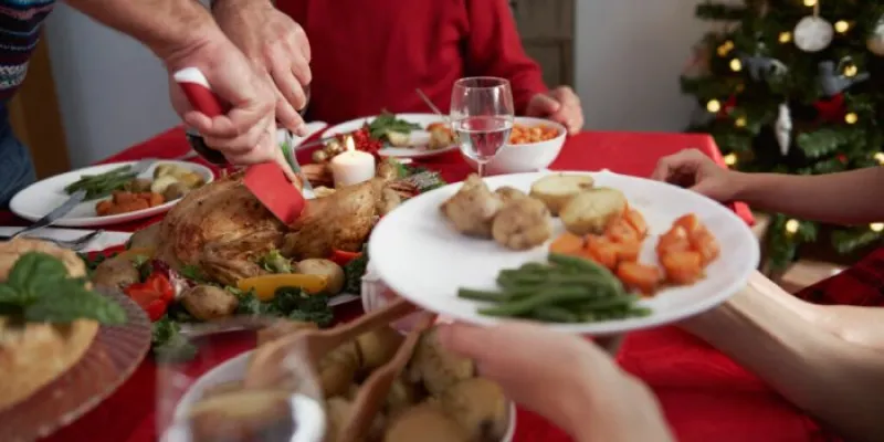 digestiones pesadas en Navidad