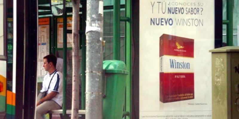 Ejemplo de publicidad sobre el tabaco