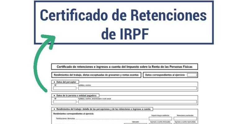 Certificado de Retenciones