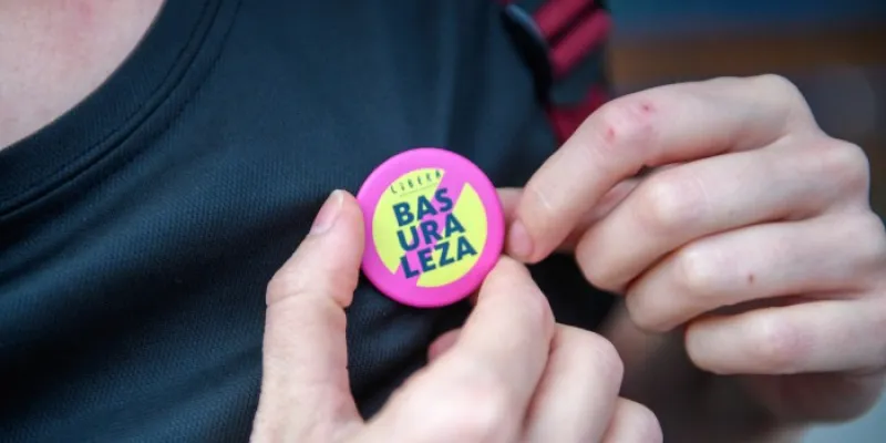 Pin contra la basuraleza