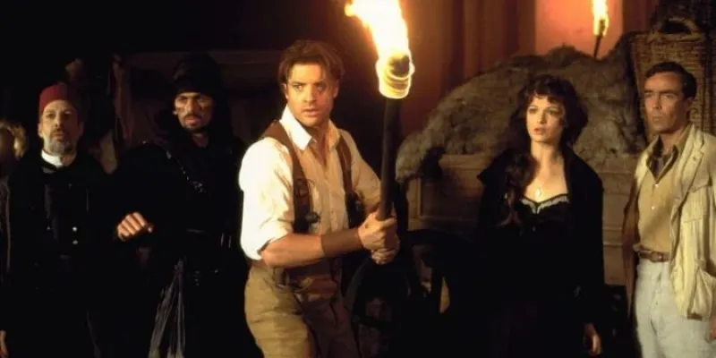 Imagen de una de las películas de la saga de La momia.