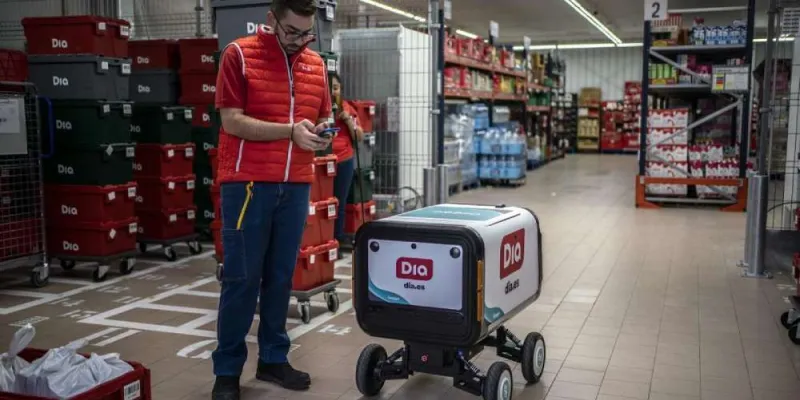 Robots de reparto a domicilio