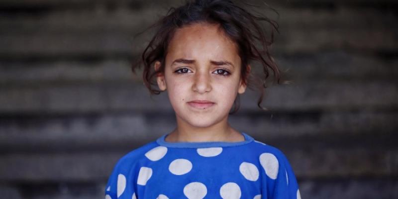Foto de la exposición "Gaza, donde la vida resiste". 