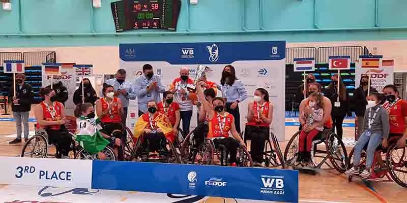 La selección española de BSR se hizo con el tercer puesto en el Europeo de Madrid