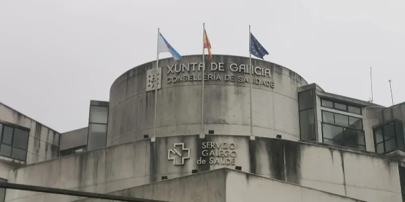 Edificio de la Consellería de Sanidade y del Sergas en San Lázaro (Santiago) en una imagen de archivo 