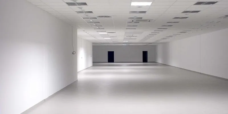Imagen de una empresa vacía