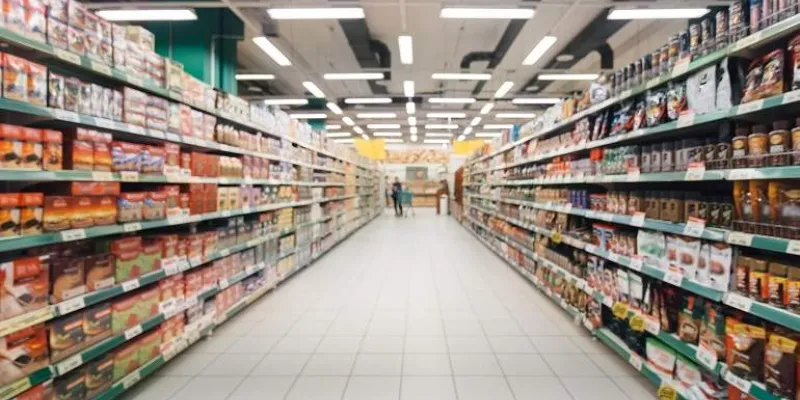 Pasillo de un supermercado