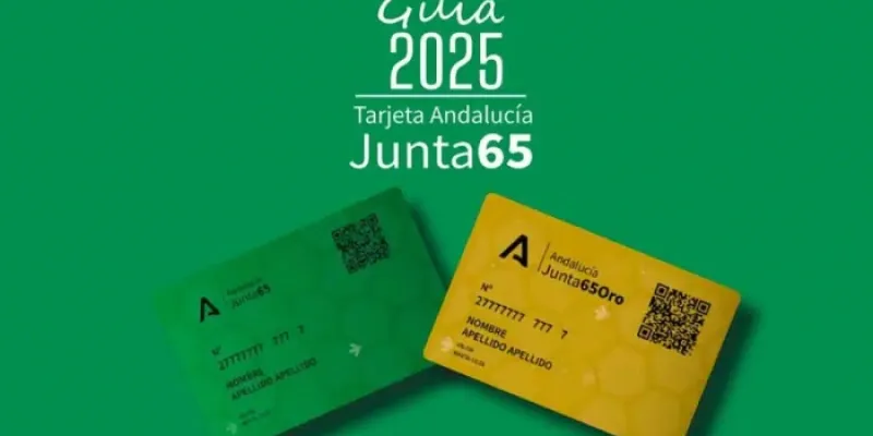 Tarjeta Andalucía Junta 65