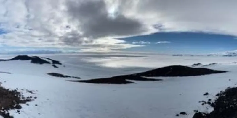 Panorámica de Allan Hills (Antártida)
