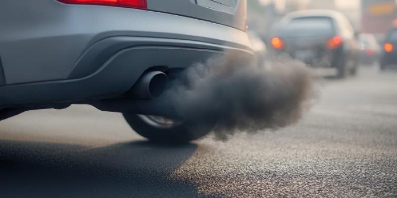 Emisiones de un vehículo