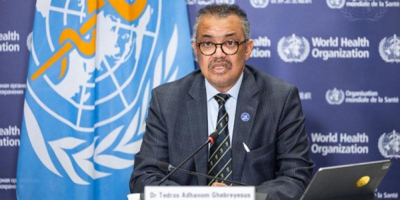 El director general de la OMS, Tedros Adhanom Ghebreyesus