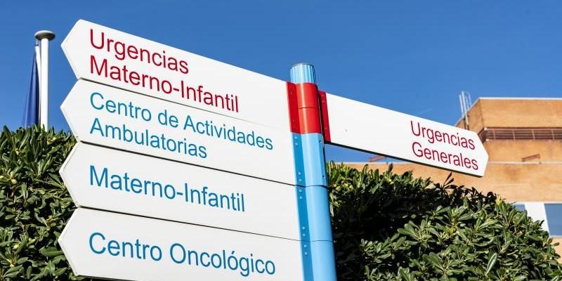 Indicaciones de urgencias en un hospital 