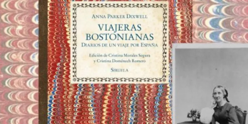 Portada de 'Viajeras bostonianas' de Anna Parker Dixwell.