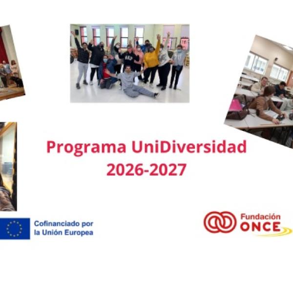Programa UniDiversidad 2026/27