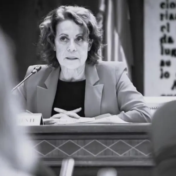 La directora de la Agencia Tributaria, el pasado febrero en la Comisión Koldo del Senado.