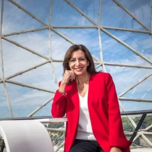 Anne Hidalgo, alcaldesa de París
