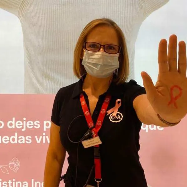 Campaña para concienciar sobre el cáncer de Mama