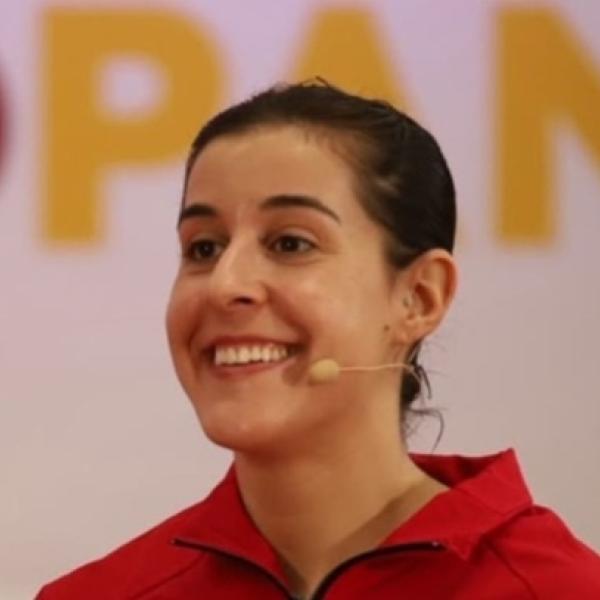 Carolina Marín, campeona olímpica de bádminton
