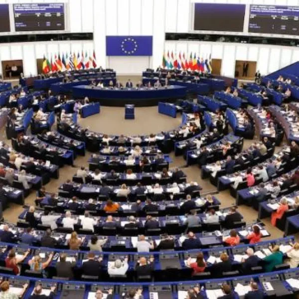 Pleno del Parlamento Europeo en Estrasburgo (Francia)