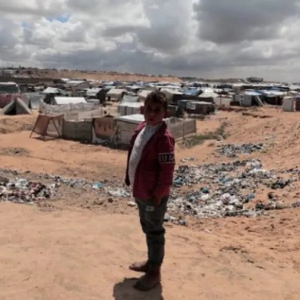 niño en Gaza