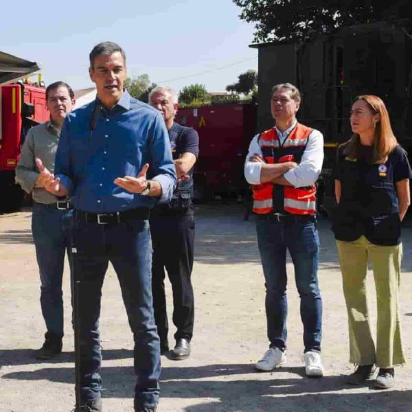 Zonas dañadas por los incendios forestales