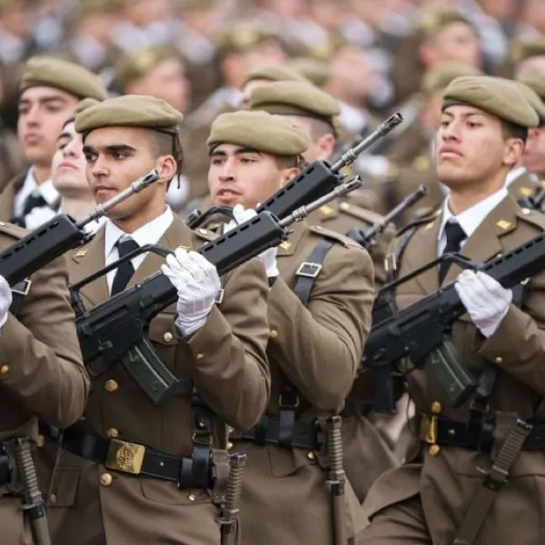 Imagen del desfile de las Fuerzas Armadas, el pasado enero. (Javier Cintas/Europa Press) Imagen del desfile de las Fuerzas Armadas, el pasado enero.