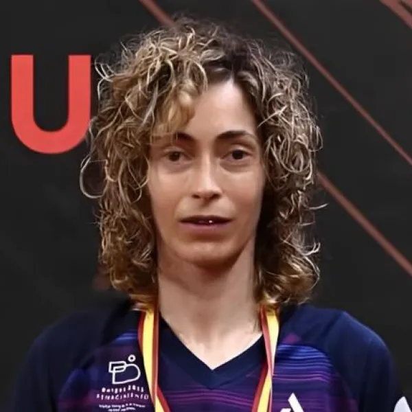 Myriam Maroto, jugadora de tenis de mesa con autismo