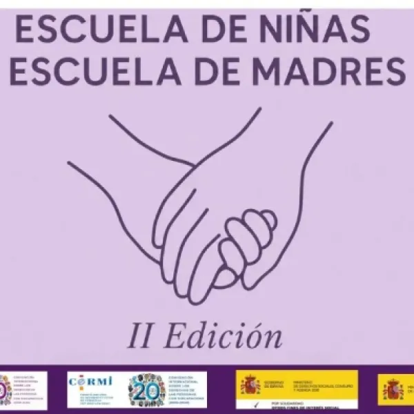 Cartel de la Escuela de Niñas/Escuela de Madres