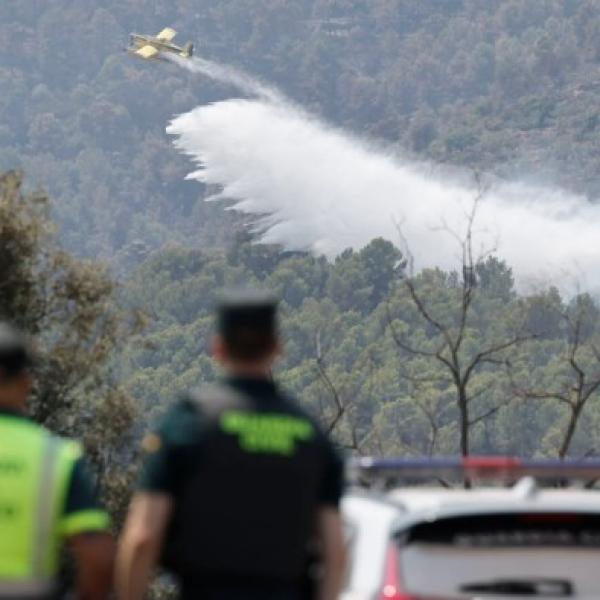 incendios forestales en la Sierra de Madrid