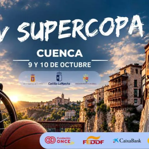 Cartel de la Supercopa de España de Baloncesto en Silla de Ruedas de 2026