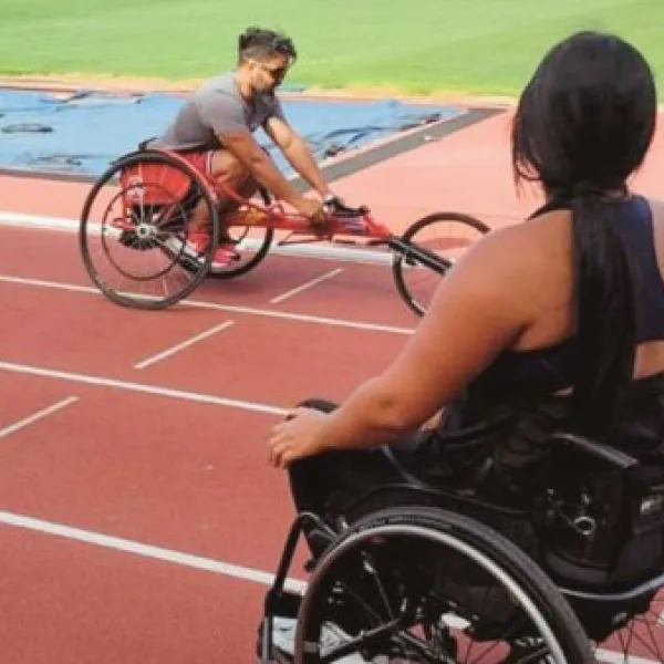 Atletismo en silla de ruedas