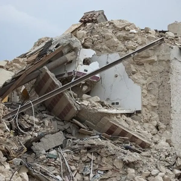 Imagen de Terremoto, Escombros y Colapso.