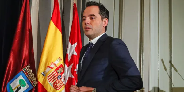 El vicepresidente de la Comunidad de Madrid, Ignacio Aguado. Foto: EFE.