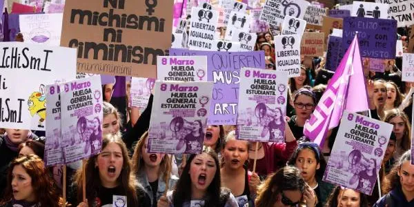 Día Internacional de la Mujer, en España