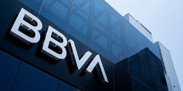 Fachada del banco BBVA