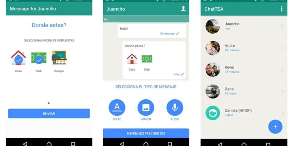 Imagen de la aplicación ChatTEA